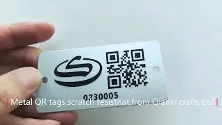 Scratch Resistance QR Code Labels