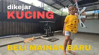 ARGA DIPA BUYING TOYS BUT GETTING CHASE BY A CAT