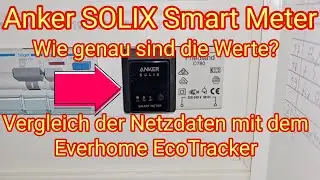Anker SOLIX Smart Meter: Wie genau sind die Werte? Vergleich mit Everhome EcoTracker der Netzdaten