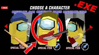 I BECAME A CREWMATE ‼️ IN DUDE'S WORLD | DUDE .EXE 076