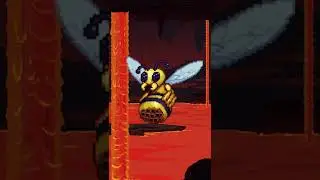 Queen Bee in 10 Seconds | Terraria 1.4.4 #shorts #terraria