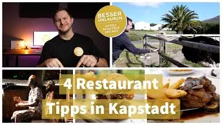 4 Restaurant Tipps rund um Kapstadt - Urlaub 2021 - S&uuml;dafrika Urlaub