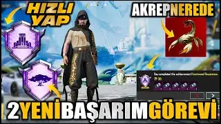 😎 YENİ 2 BAŞARIM GÖREVİ NASIL YAPILIR Kadim Rezonans, Arındırma Sonu | Akrep nerede 4.2 PUBG MOBILE