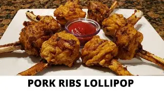 HOW TO COOK PORK RIBS LOLLIPOP 🍭