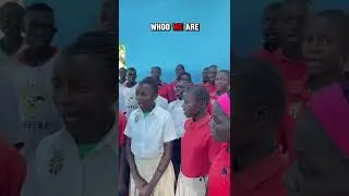 8th grade students in western Kenya singing in music class!  #missions #jesusisthelightoftheworld
