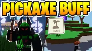 Roblox Islands PICKAXE BUFF Update! New Starter Island, Improved Tutorial, Home Button