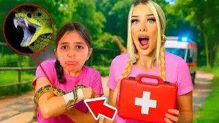 KLEINES MÄDCHEN wurde von SCHLANGE GEBISSEN... 😳