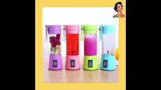 13-Ounce USB-Rechargeable Fruit Blender