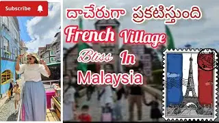Unveiling the Hidden Gem: French Village Bliss in Malaysia 🏰🌄 #vlog #malaysia #frenchvillage