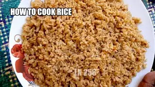 How to Cook Rice Cook Rice Ugandan Style Tuyige Okufumba Omukyele Mubwangu