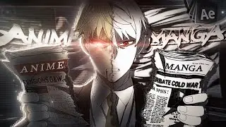 Turning Anime to Manga | After Effects Tutorial