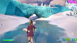 Travel on Frozen Surfaces - Fortnite Week 10 Slurp on Ice Quests