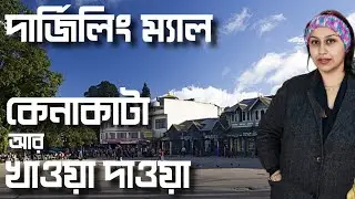 দার্জিলিং ম্যাল মার্কেট - কেনাকাটা আর খাওয়াদাওয়া | Darjeeling Mall Market, Darjeeling Street Food