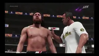 WWE 2K19 Daniel Bryan & Shane McMahon vs Kevin Owens & Sami Zayn WrestleMania 34
