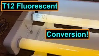 Preheat Fluorescent Light Display Works! - 111
