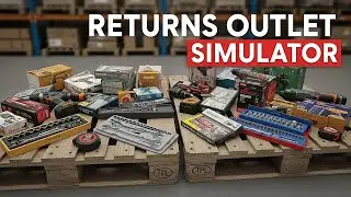 Returns Outlet Simulator 2 Paletten voll Werkzeug