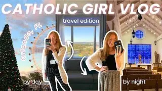 CATHOLIC GIRL SOLO TRAVEL VLOG! orlando, fl 🌴 catholic struggles, first byzantine liturgy