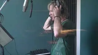 Former Chicago Lead Vocalist Jeff Coffey in the studio recording his solo release Origins.
