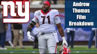 Andrew Thomas Film Study (Potential NY Giants Draft Pick)