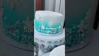 Frosty cake magic: diy elsa treats for winter #fok #frozen #cakes
