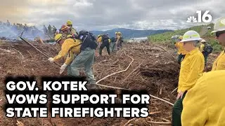 Oregon governor vows support for state firefighters