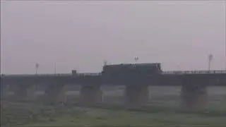 Train on Jhelum bridge | Train crossing river Jhelum