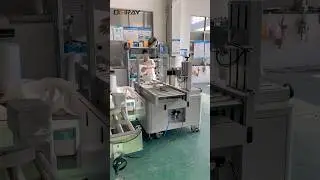 Foam box sealing machine, output 8-12pcs/min #machine #packing #packaging #factory #manufacturer