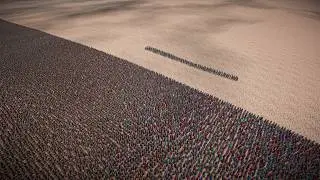 300 Modern Soldiers vs 100.000 Spartans - Ultimate Epic Battle Simulator 2