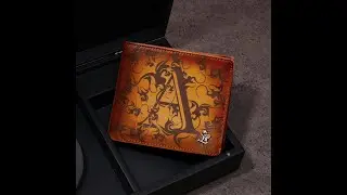 Personalized Genuine Leather Wallet for Men | Luxury Bifold Wallet  #giftformen #leatherwallets