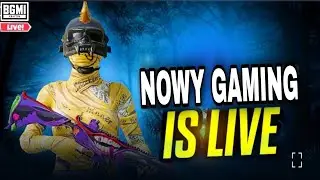 Road To 10k | NoWyGaming is live Bgmi l get free uc | Castom Rooms