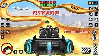 Formula 1 Car Mega Ramp Simulator | F1 3d Gameplay #f1 #gadiwalagame #carracing #cargames3d