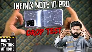 Infinix Note 10 Pro Drop Test | Checking Durability Front & Back | Will It Survive ?🤔🤔