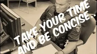 Here is some advice on how to write an incident report in corrections. (Part 2)