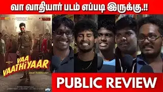 Vaa Vaathiyaar Public Review 💥 Karthi | Vaa Vaathiyaar Review