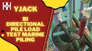 YJACK Bi Directional Pile Load Test at Pulau Pemanggil Marine Piling
