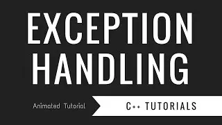 Exception Handling in C++