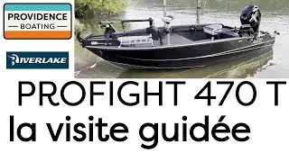 Riverlake Profight 470T Essai sur l'eau (River Lake) avec Nicolas Trancart