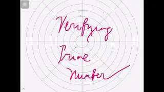 Verifying Prime Number