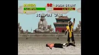 Mortal Kombat 1 Scorpion SNES TAS Flawless Run