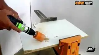 Tutorial Sega a tazza su MDF Obliquo