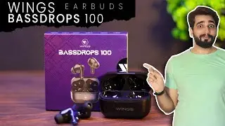 Wings Bassdrops 100 earbud Unboxing & review | Budget earbuds | Hindi