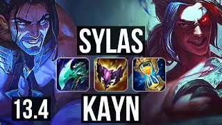 SYLAS vs KAYN (JNG) | 67% winrate, 19/3/9, Legendary | EUW Grandmaster | 13.4