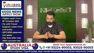 AUSTRALIA OPENING FROM OCTOBER 18 2021 | GOOD NEWS |  STUDY IN AUSTRALIA