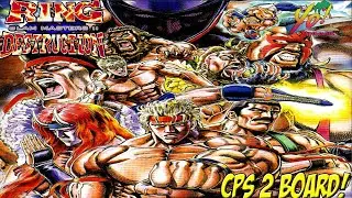 CPS 2 Board! Ring of Destruction! Saturday Night Slam Masters 2! - YoVideogames