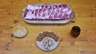 Medieval Pork Ribs with Almond Sauce