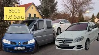Renault Megane 2008 1.6 mpi ,Mercedes Benz B Electric Drive 