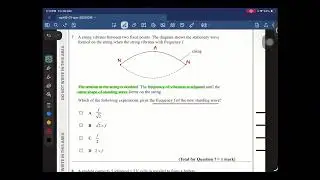 WPH12/01 (October 25) Unit 2 - Waves and Electricity