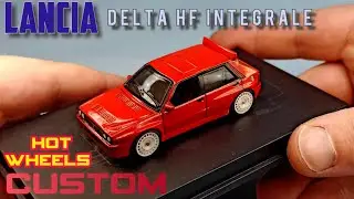 Lancia Delta HF Intergrale Hot Wheels Custom Built