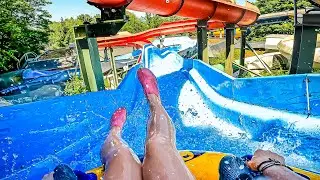 Dangerous Doppel Bob Water Slide at Alpamare