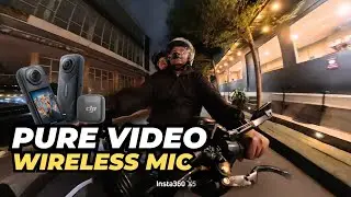 INSTA360 X5 PURE VIDEO MODE TEST With DJI Mic Mini for Motovlog Setup | OMBRO Test and Review